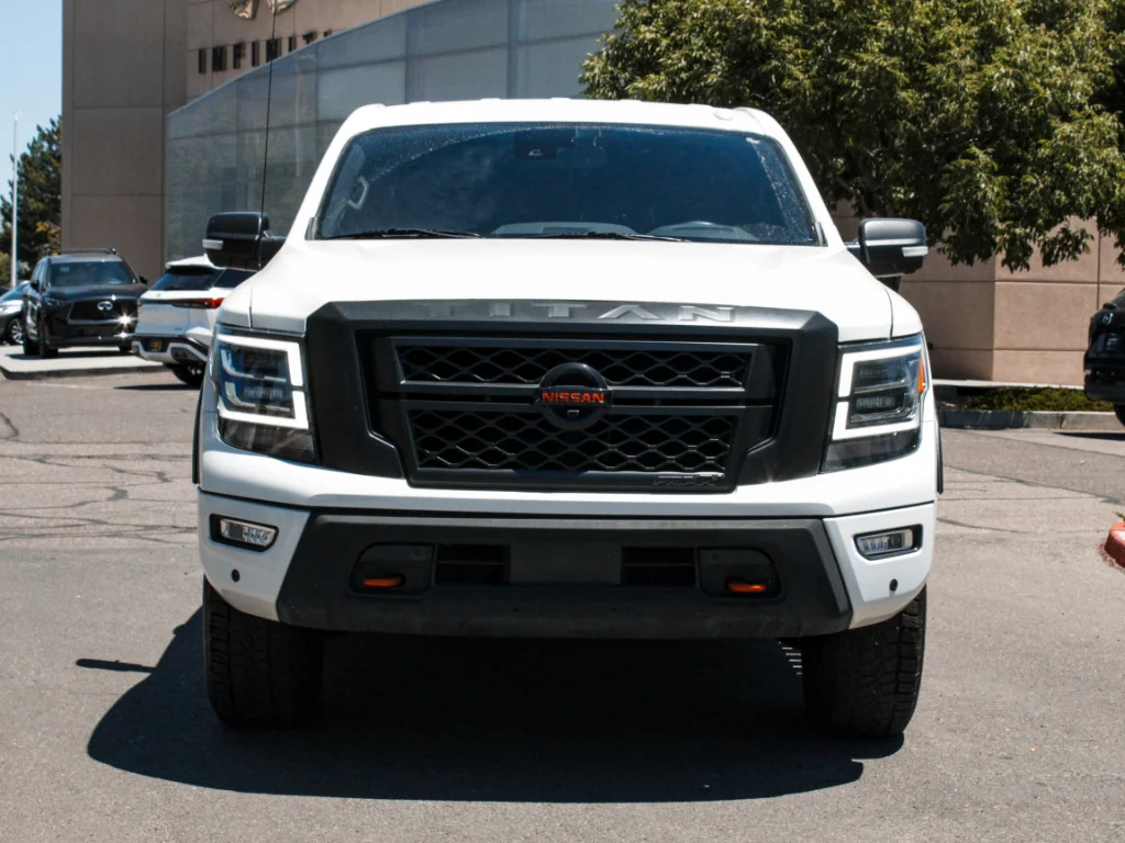 Used 2021 Glacier White Nissan PRO-4X image 2