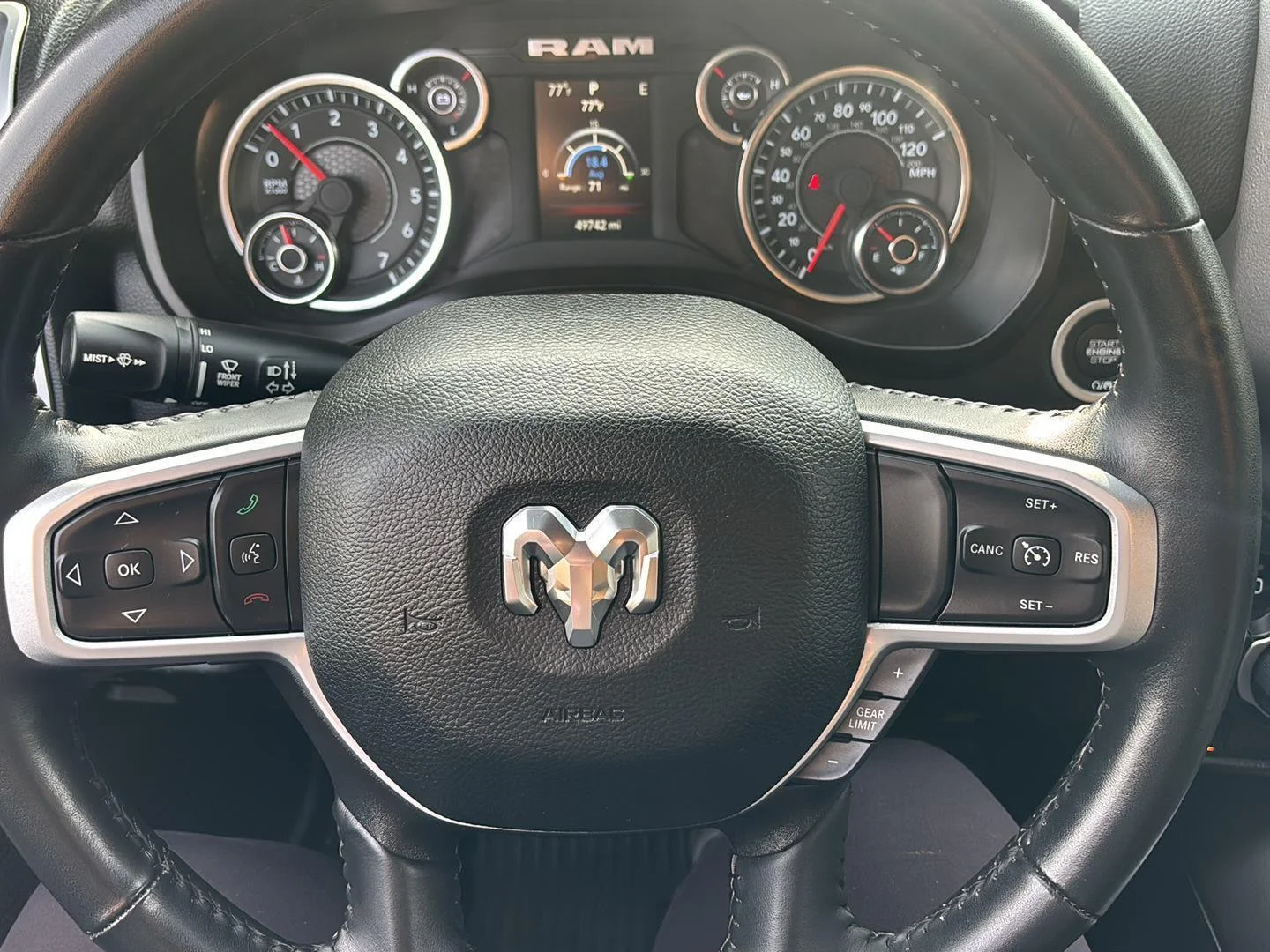 Used 2023 Bright White Clearcoat Ram Big Horn image 29