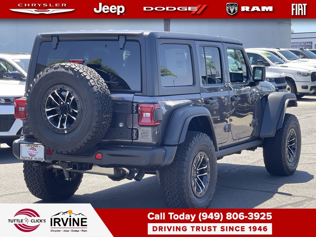 New 2026 Granite Crystal Metallic Clearcoat Jeep Willys 392 image 6