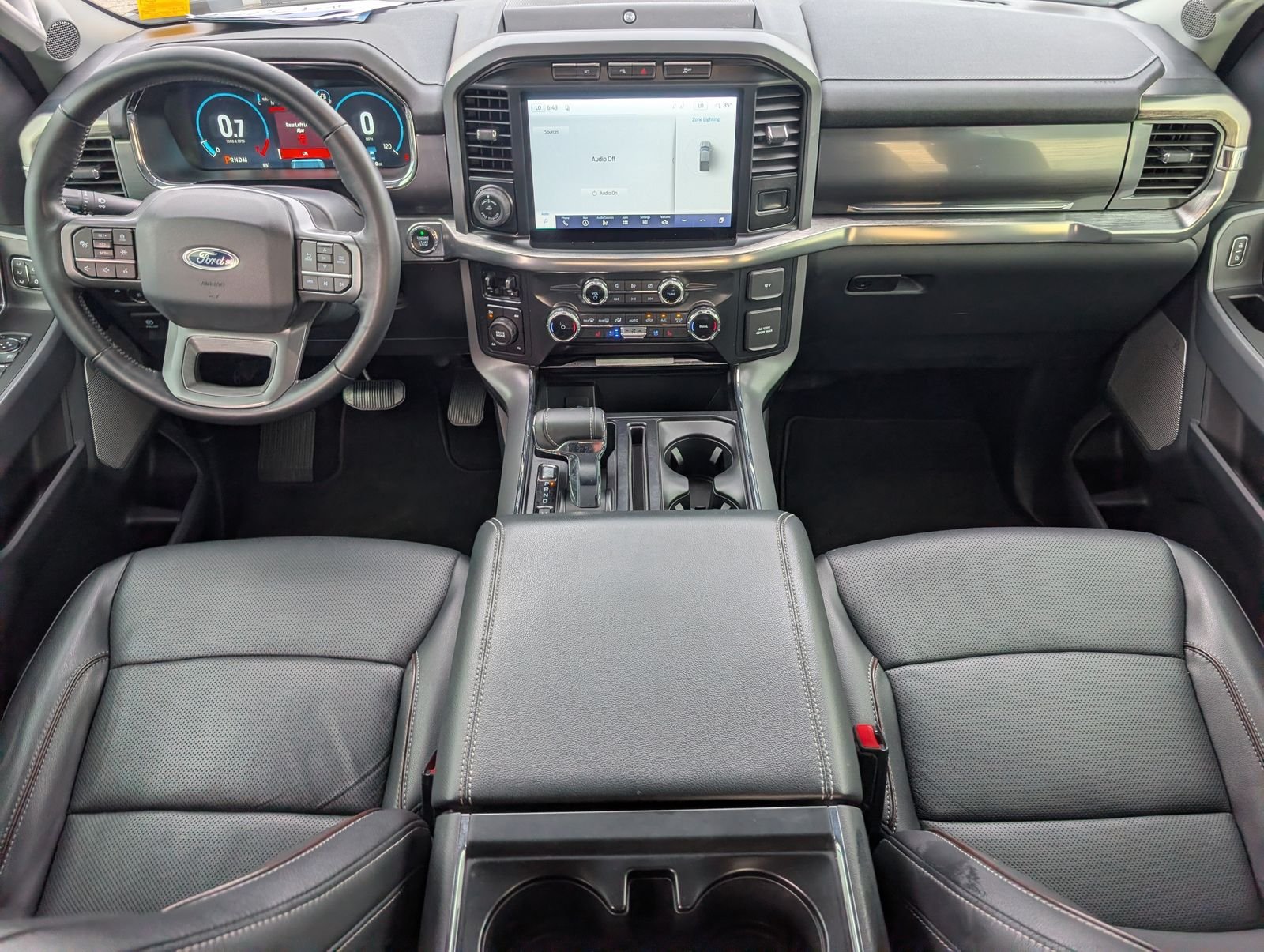 Used 2022 Agate Black Metallic Ford Lariat image 5