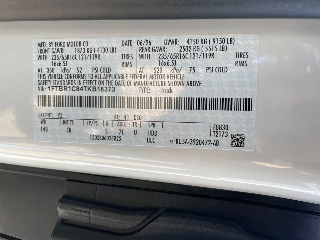 New 2026 Oxford White Ford Cargo Van image 42