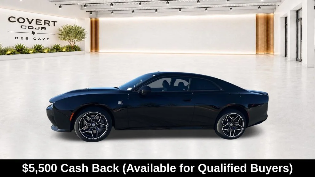New 2026 Diamond Black Crystal Pearlcoat Dodge Scat Pack Plus image 5