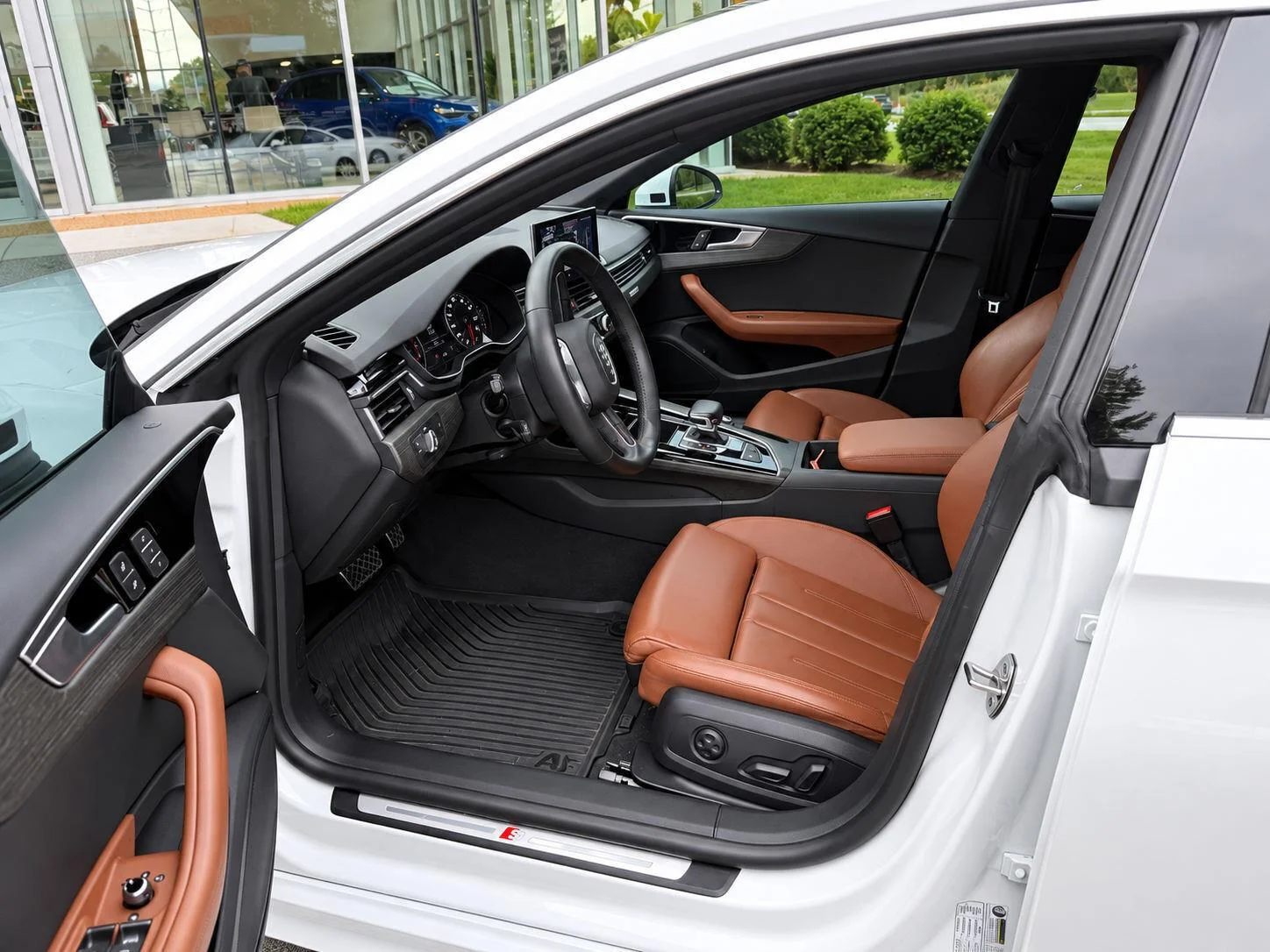 Used 2024 Arkona White Audi S line Premium image 6