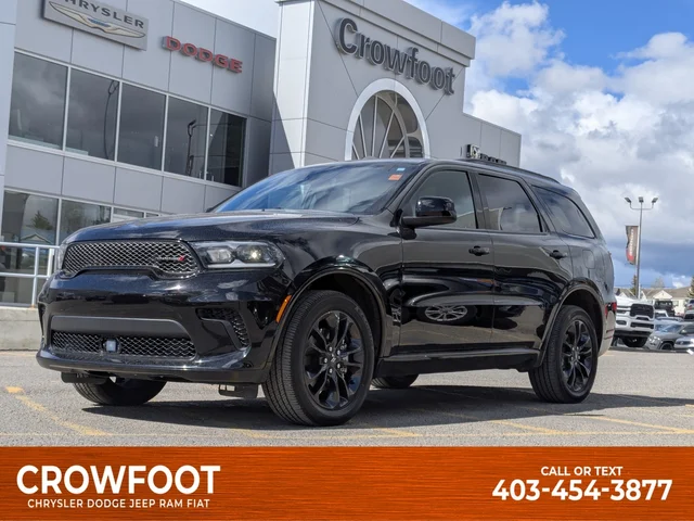 2024 Dodge Durango SXT Plus - - AWD - Blacktop Pkg - 3rd-Row Seating (7-Pass) - Power Sunroof & More!