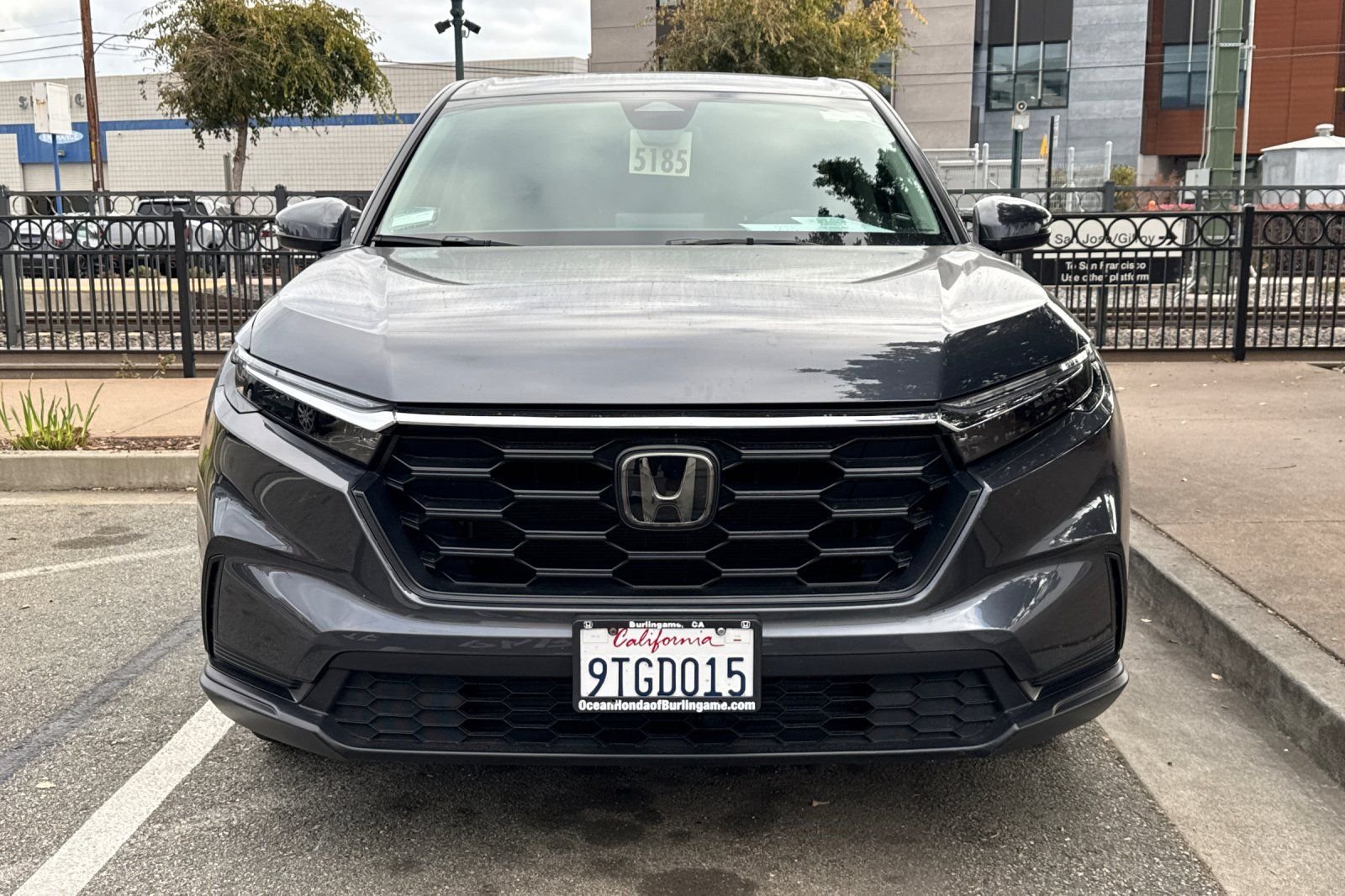 Certified Used 2025 Meteorite Gray Metallic Honda LX image 3