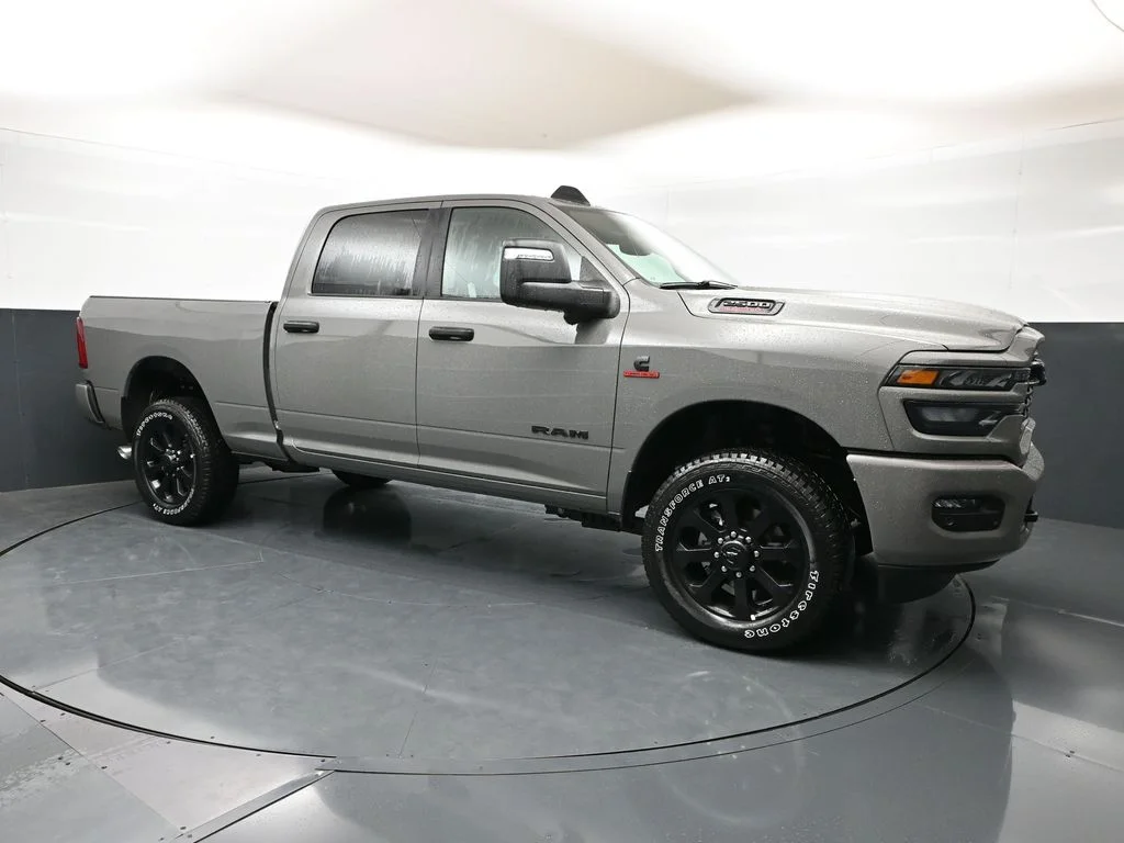 New 2026 Ceramic Gray Clear-Coat Exterior Paint RAM Big Horn image 5