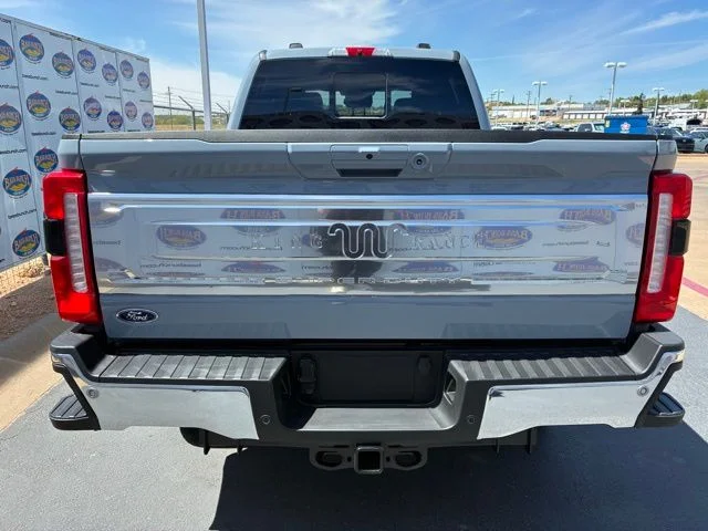 New 2026 Glacier Gray Metallic Tri-Coat Ford King Ranch image 5