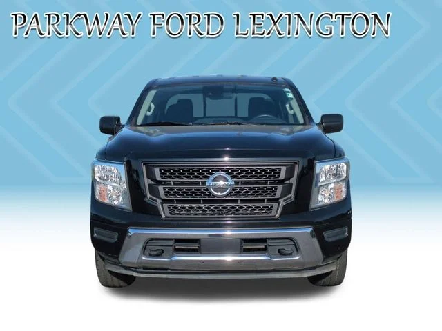 Used 2021 Black Nissan SV image 2