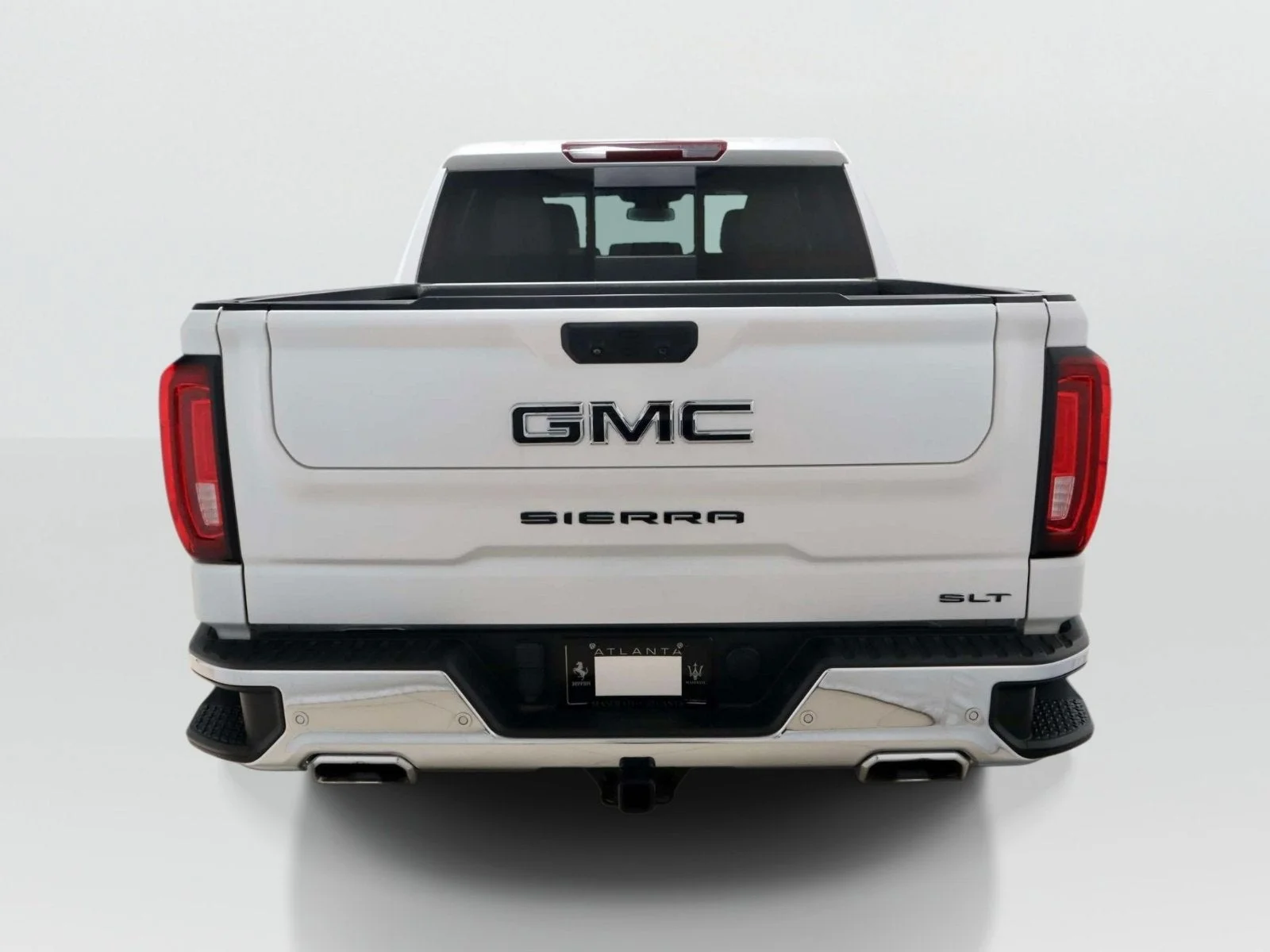 Used 2022 White Frost Tricoat GMC SLT image 4