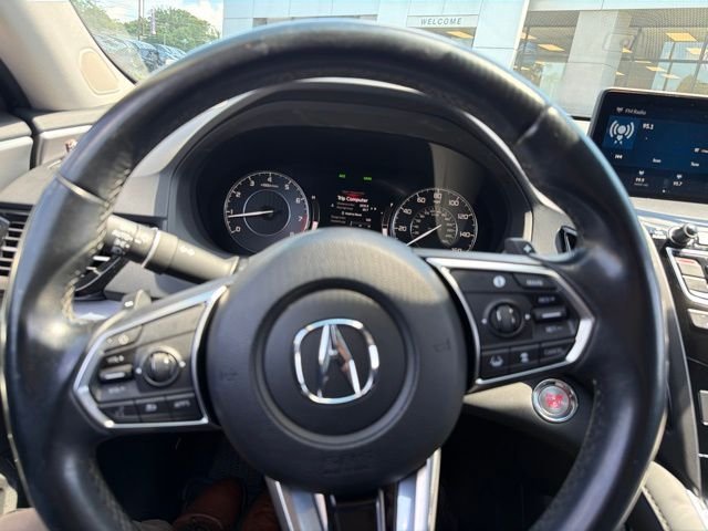 Used 2021 Platinum White Pearl Acura Base image 20