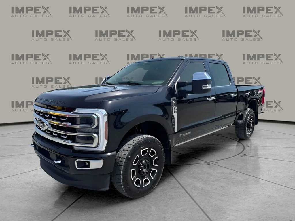 Used 2024 Black Ford Platinum image 1