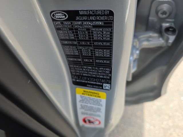 Certified Used 2025 Silver Land Rover S image 37