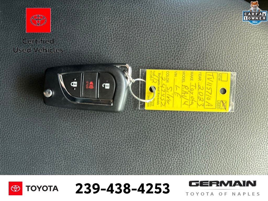 Used 2023 Silver Toyota LE image 21