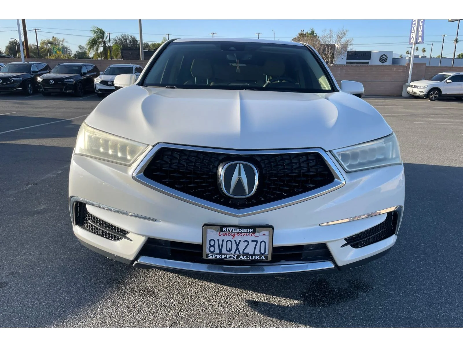 Used 2018 White Diamond Pearl Acura 3.5L (A9) image 8
