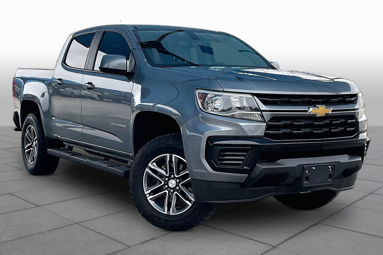 Used 2021 Satin Steel Metallic Chevrolet 2WD Work Truck image 3