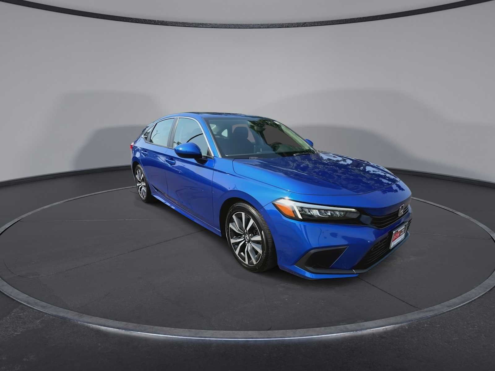 Used 2024 Aegean Blue Metallic Honda EX image 2