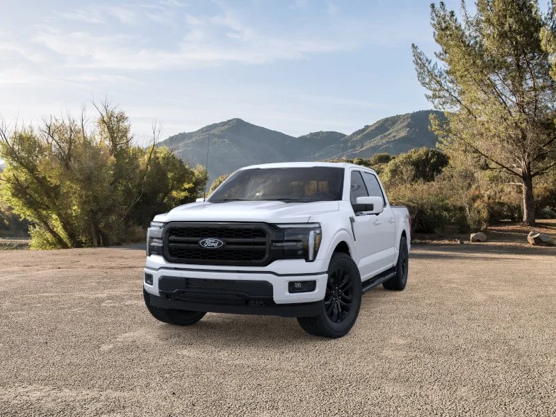 New 2026 Star White Metallic Tri-Coat Ford Lariat® image 2