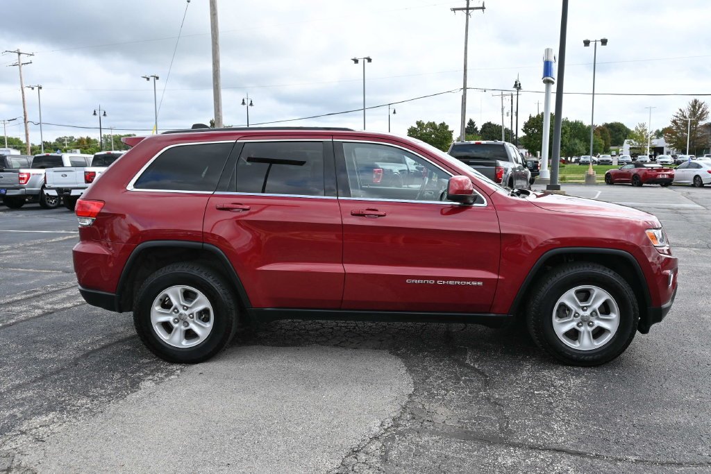 Used 2015 Deep Cherry Red Crystal Pearlcoat Jeep Laredo image 8
