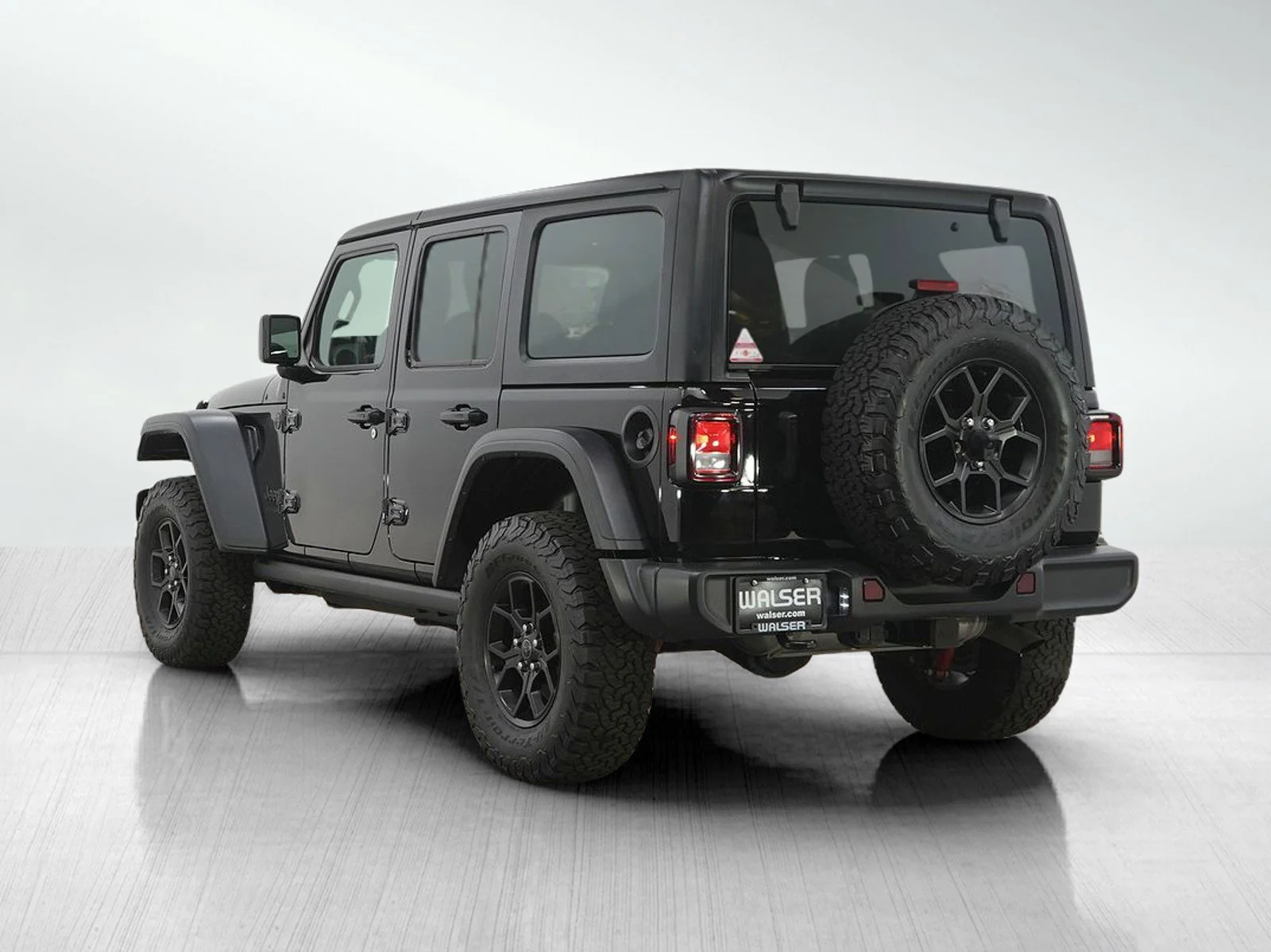 Used 2024 Black Clearcoat Jeep Willys image 3