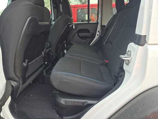 Used 2025 Bright White Clearcoat Jeep Rubicon image 9