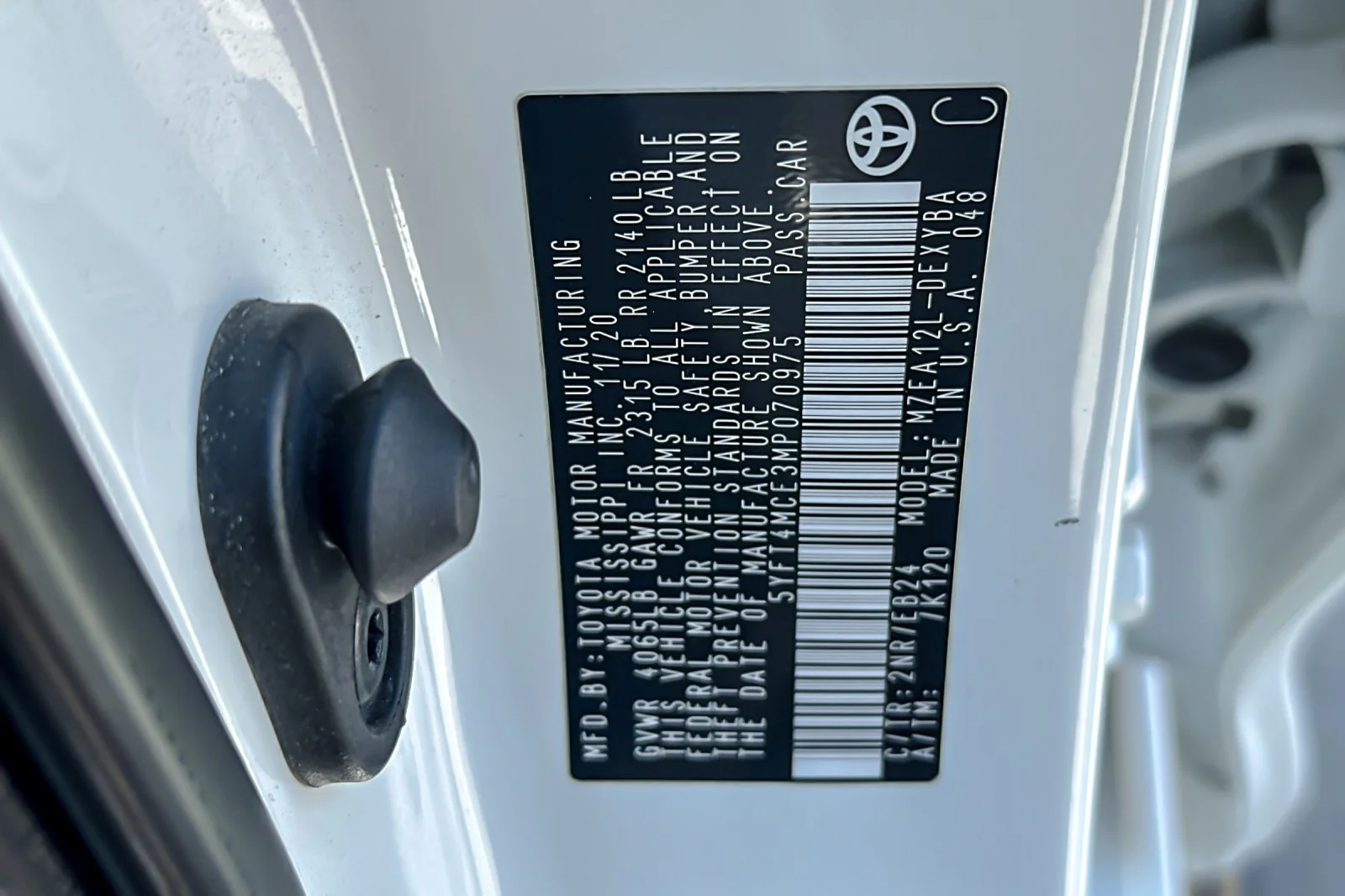 Used 2021 WHITE/BLACK TOP Toyota APEX XSE image 26