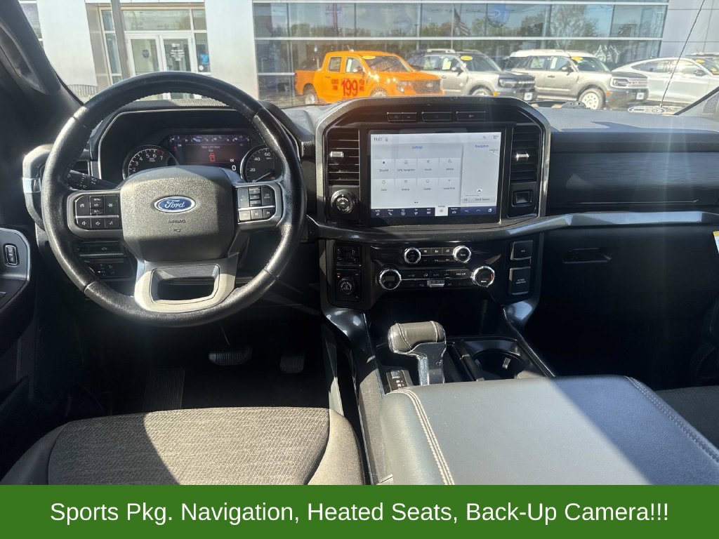 Used 2021 Black Ford XLT image 14