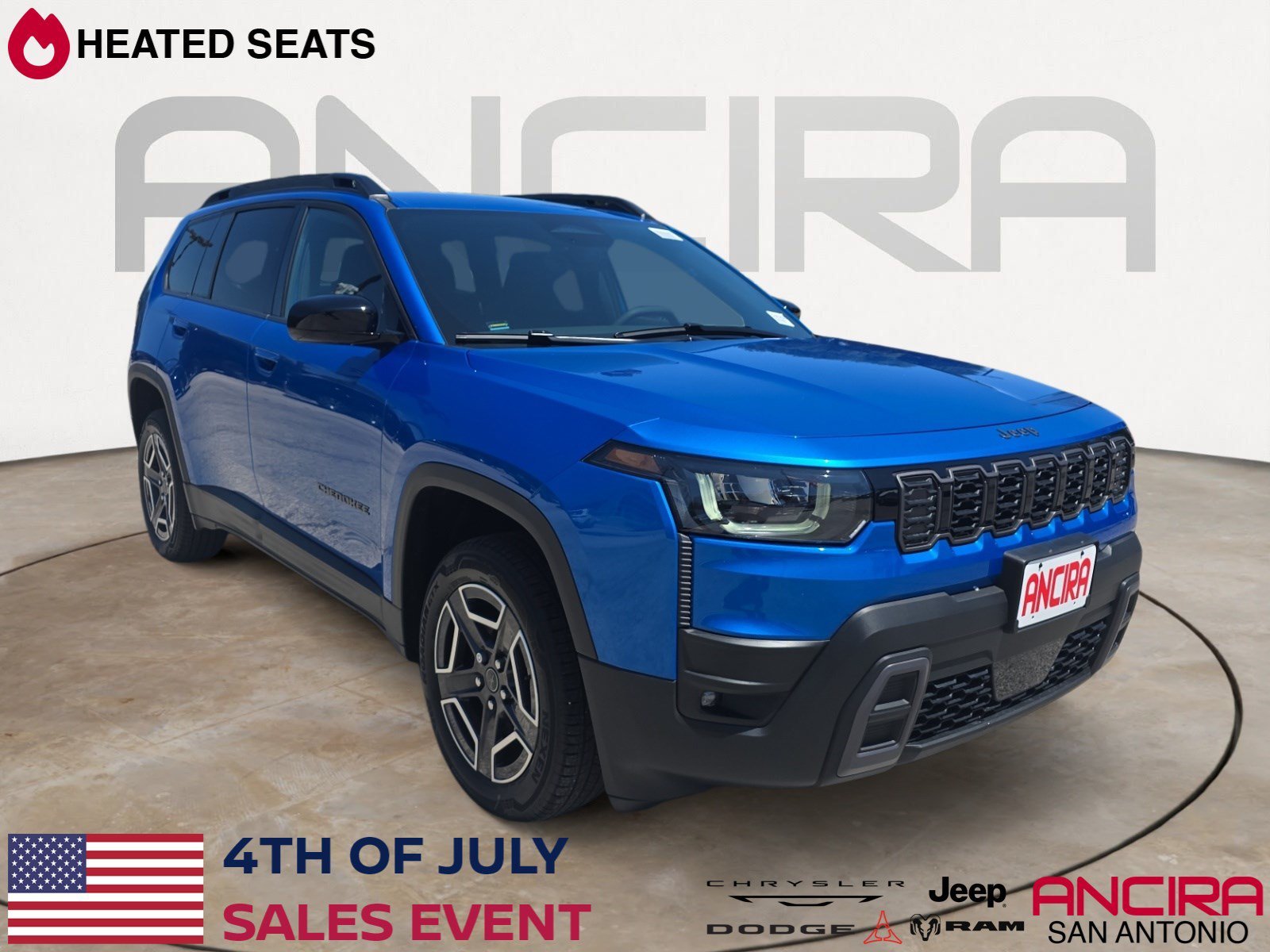 New 2026 Hydro Blue Pearlcoat Jeep Laredo image 1