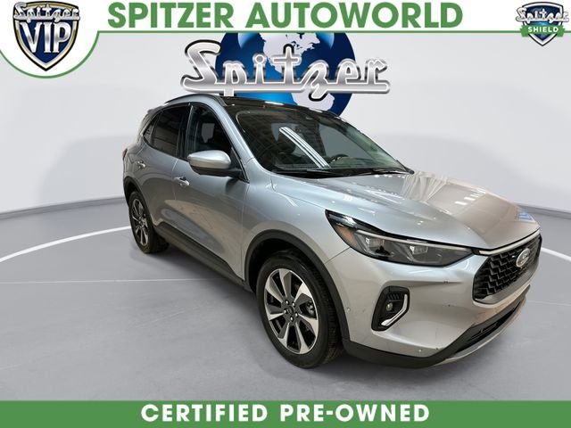 Silver 2023 Ford Escape Platinum AWD SUV / Crossover All-Wheel Drive 8-Speed Automatic