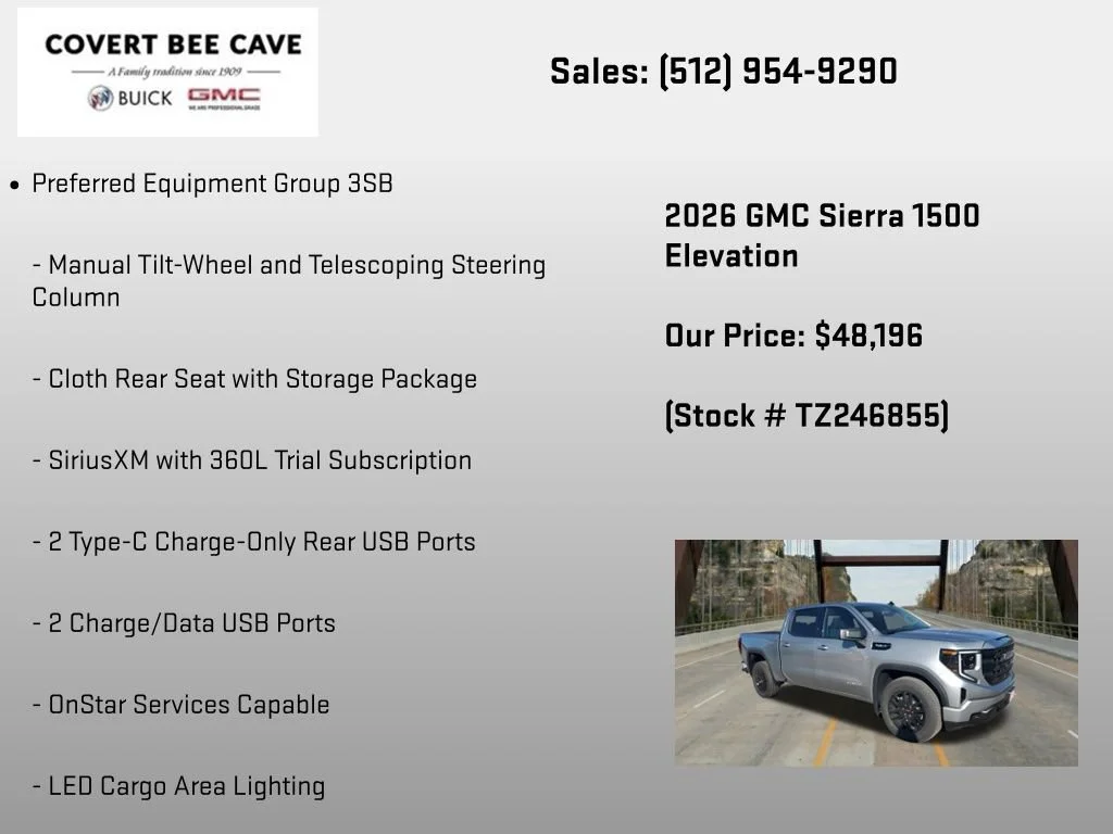 New 2026 Sterling Metallic GMC Elevation image 18
