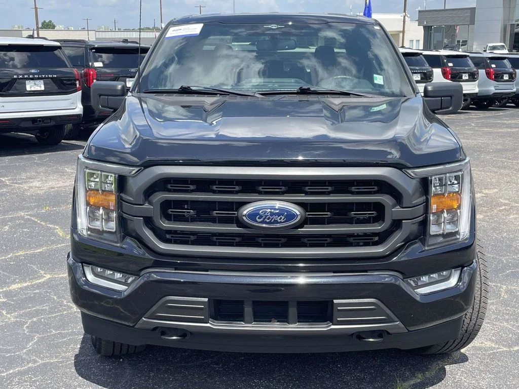 Certified Used 2023 Black Metallic Ford XLT image 8