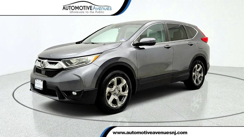 Used 2017 Modern Steel Metallic Honda EX AWD image 1