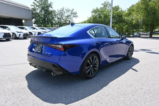 Certified Used 2025 ULTRASONIC BLUE MICA Lexus 350 F SPORT Design image 3