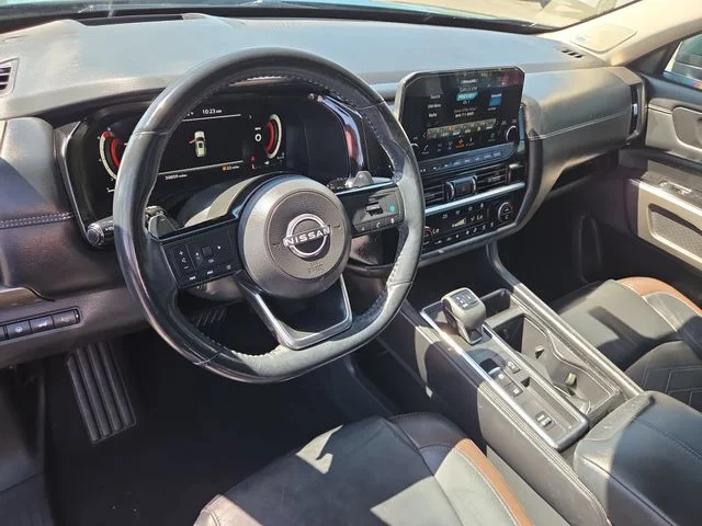 Certified Used 2023 Green Pearl Nissan Platinum image 11