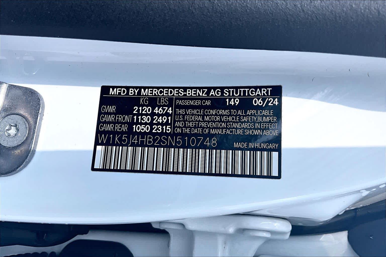 Used 2025 Polar White Mercedes-Benz CLA 250 image 32