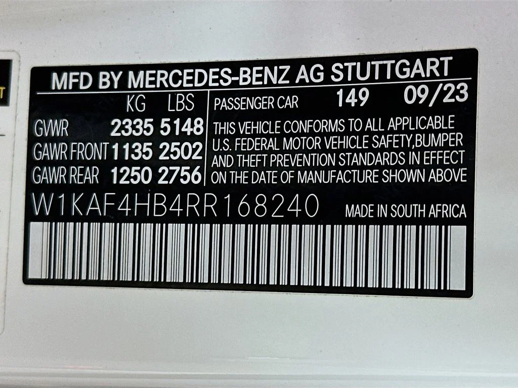Used 2024 White Mercedes-Benz C 300 image 33