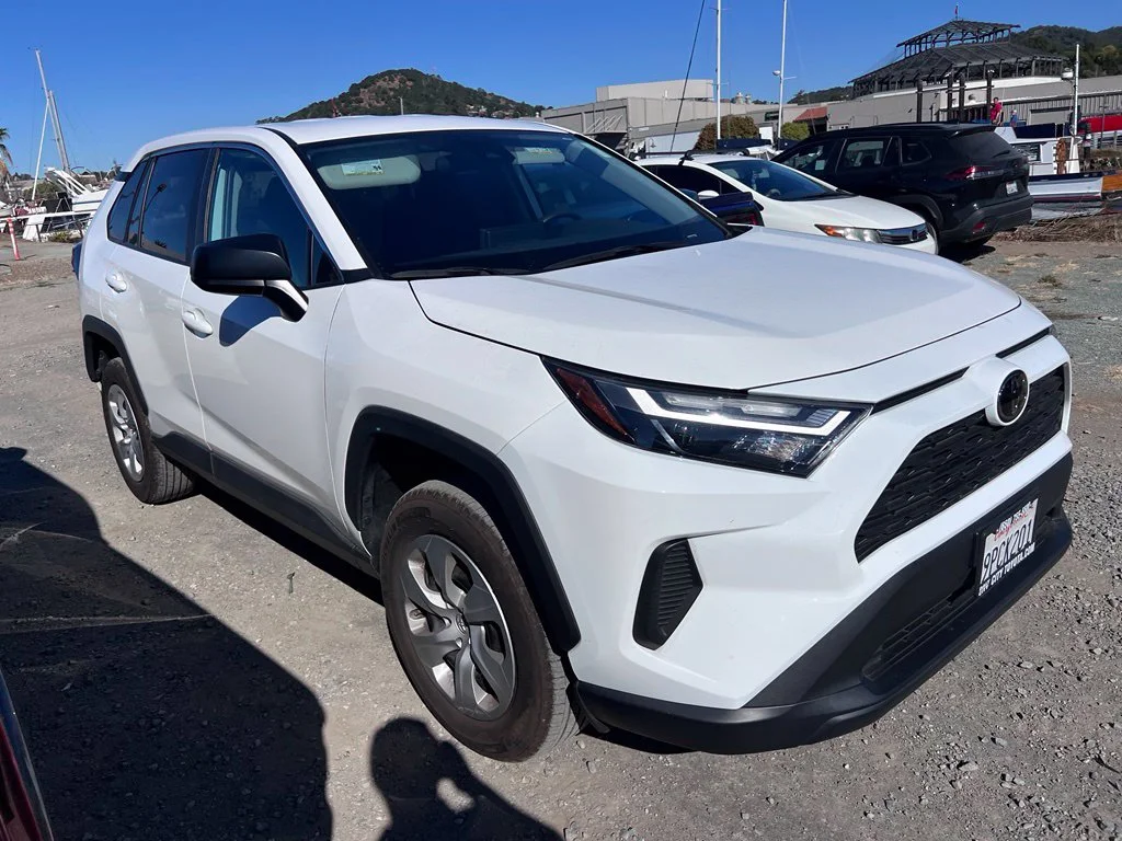 Used 2024 White Toyota LE image 2