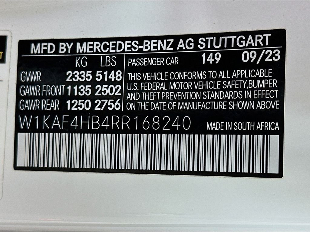 Certified Used 2024 White Mercedes-Benz C 300 image 33