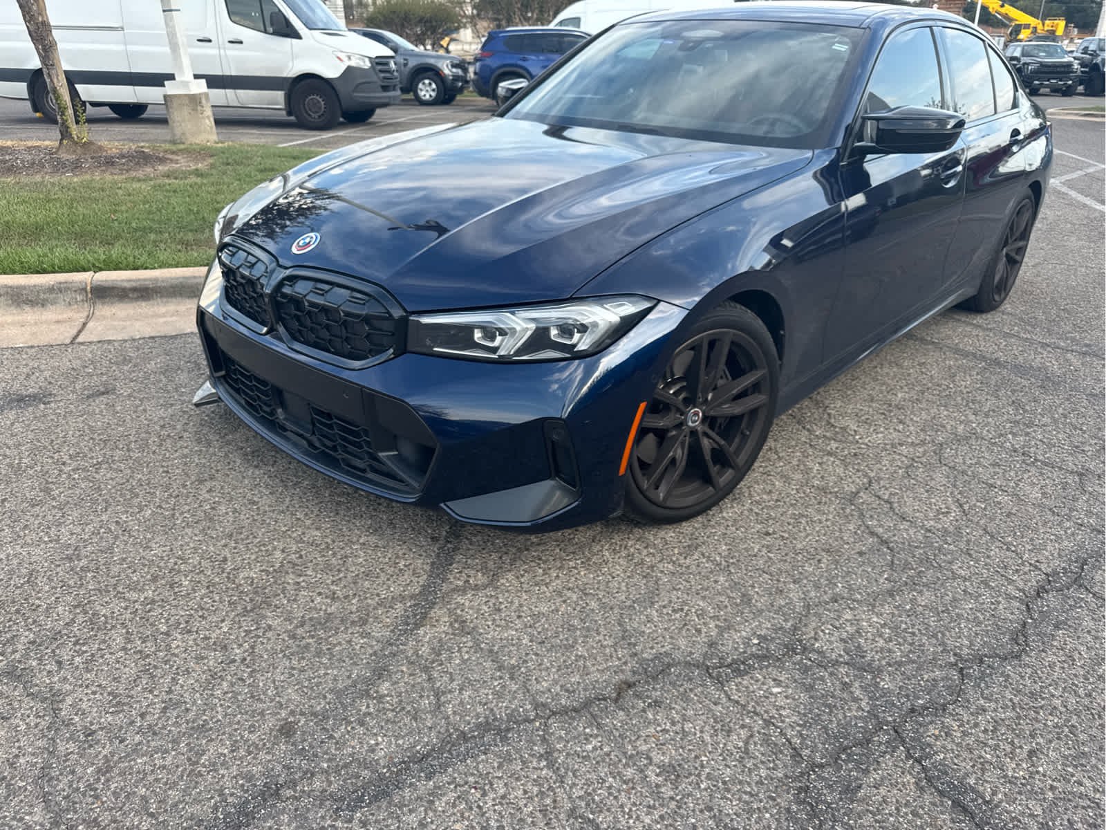 Used 2023 Tanzanite Blue II Metallic BMW M340i image 3