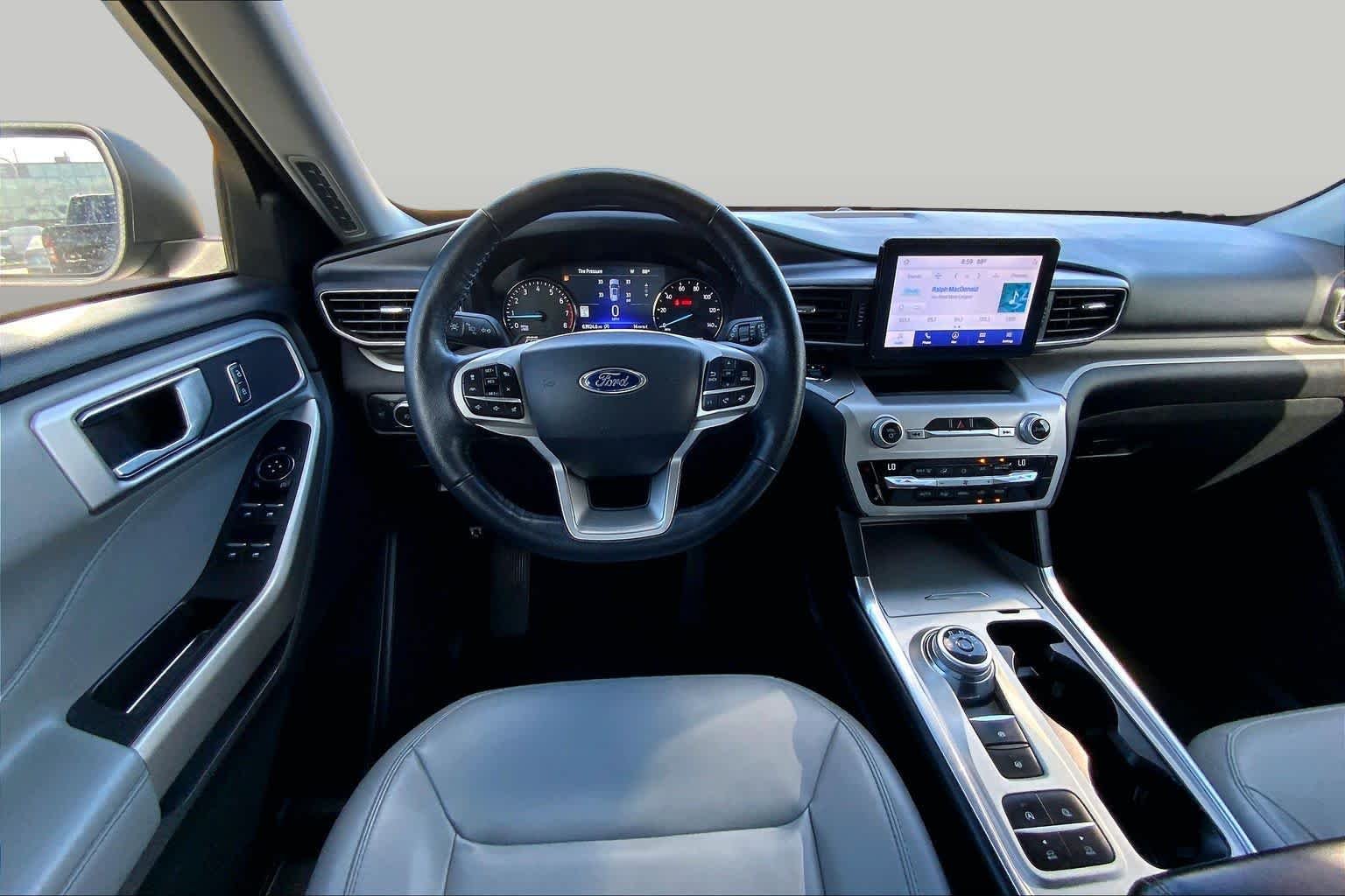 Used 2021 Carbonized Gray Metallic Ford XLT image 6