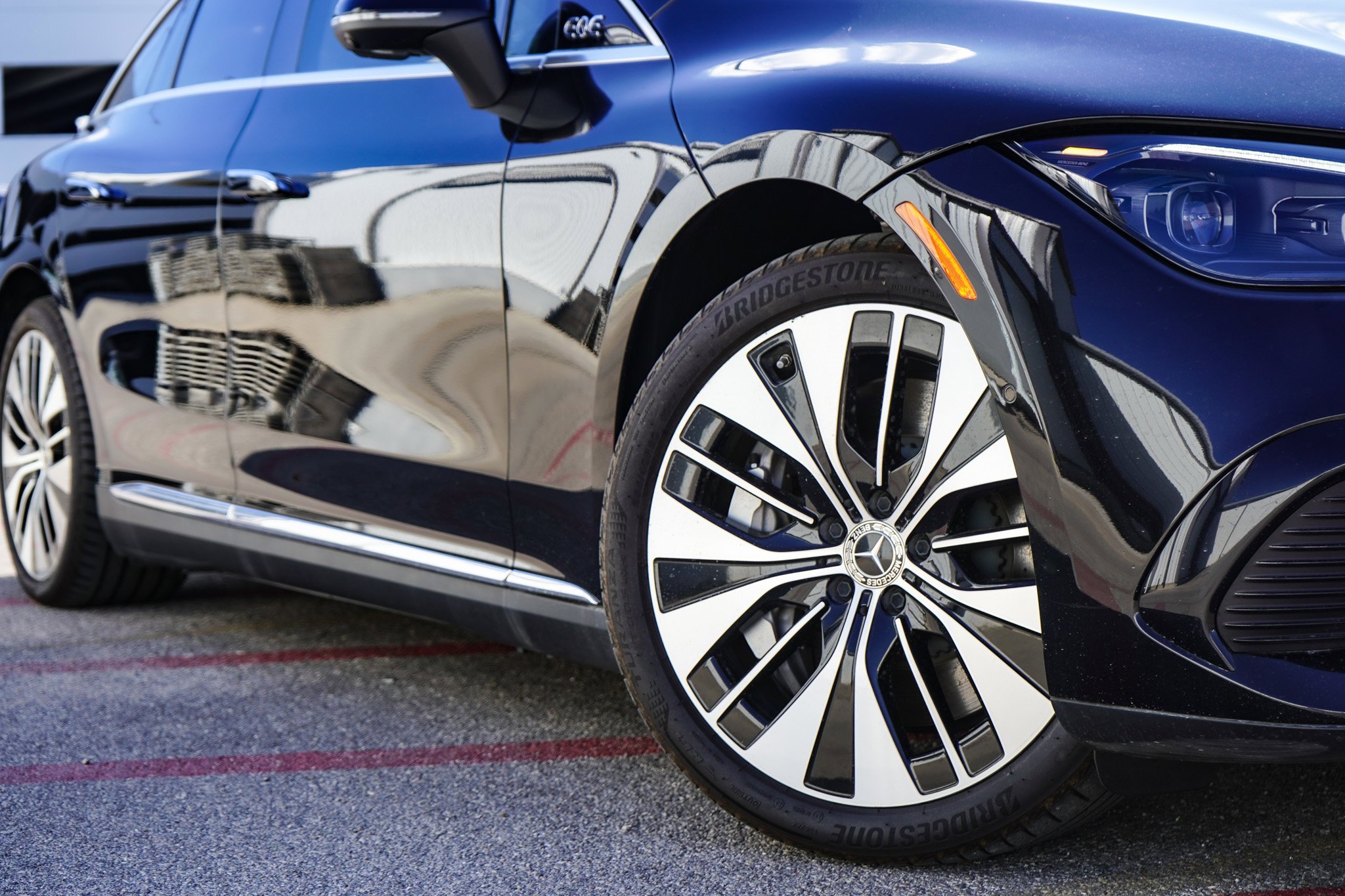 Certified 2023 Mercedes-Benz EQE Base with VIN W1KEG2CB4PF013258 for sale in San Antonio, TX