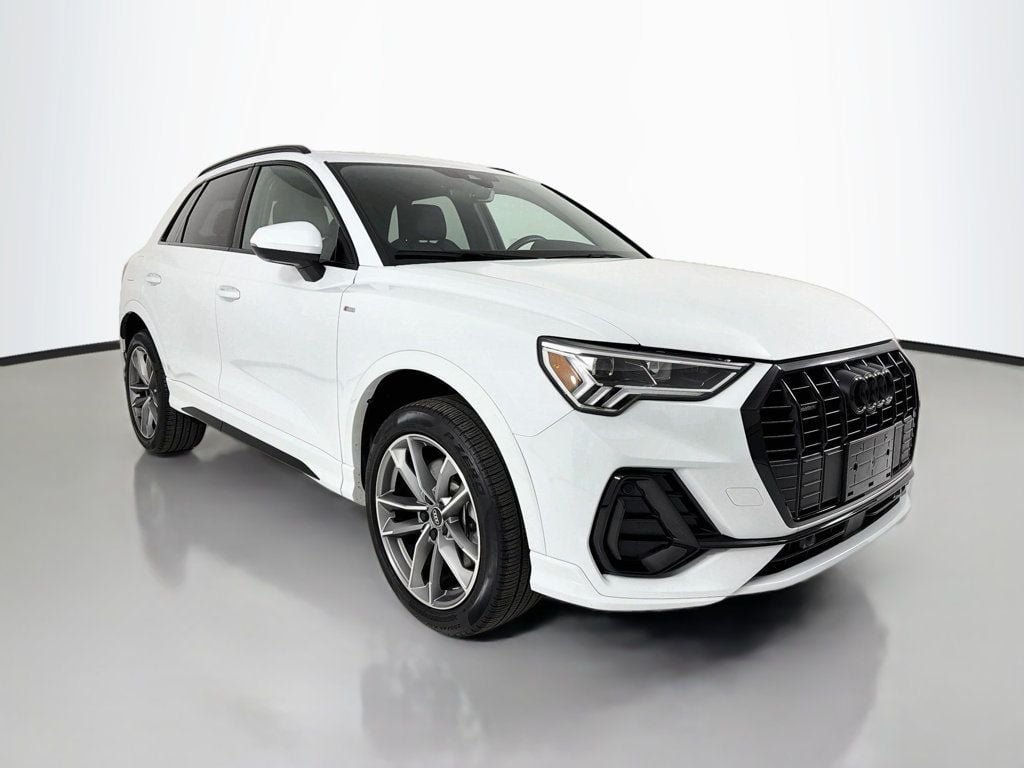 Used 2023 Glacier White Metallic Audi S line Premium Plus 45 TFSI quattro image 1