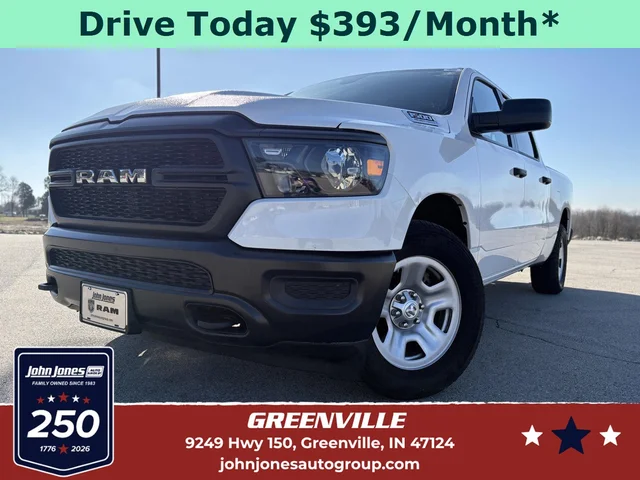 Pre-Owned 2023 Ram 1500 Tradesman Four Wheel Drive Crew Cab
