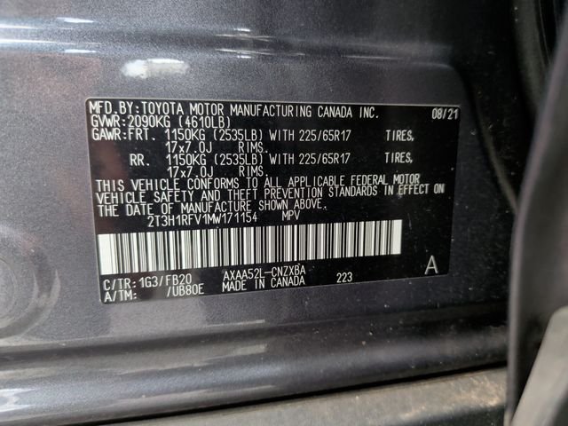 Certified Used 2021 Gray Toyota LE image 34