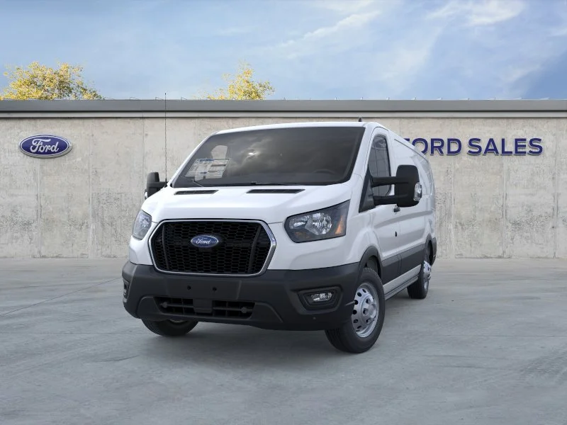 New 2025 Oxford White Ford Cargo Van image 2
