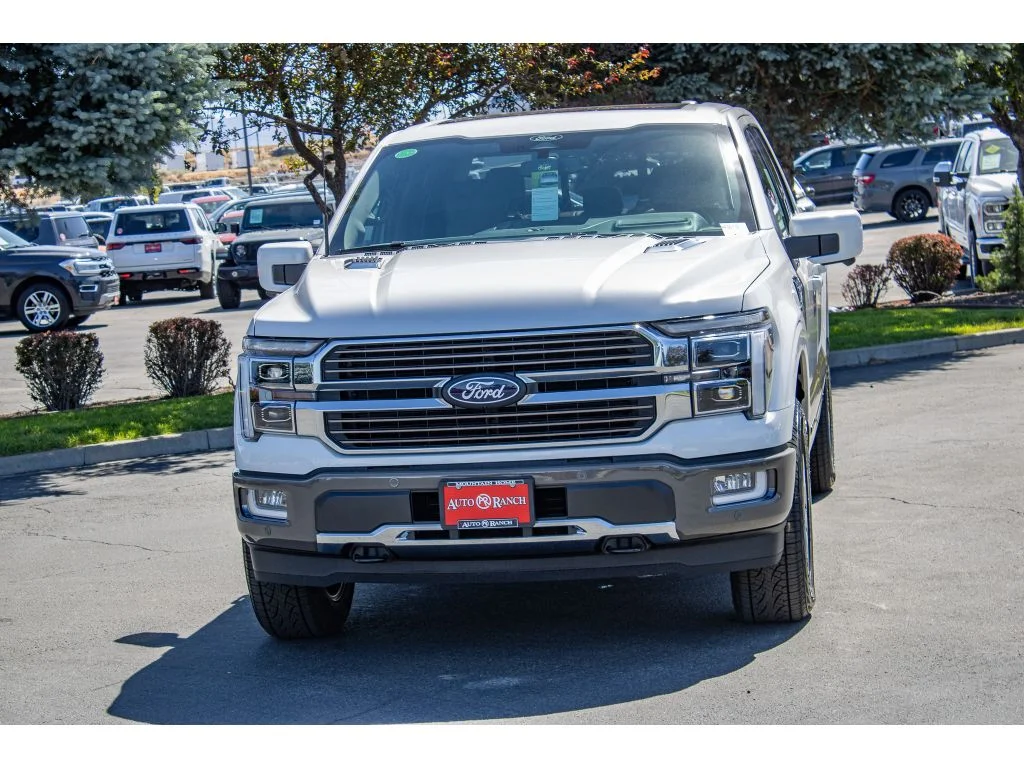 New 2026 Star White Metallic Tri-Coat Ford King Ranch image 3