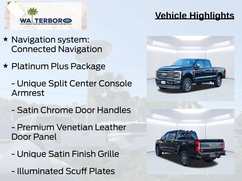 New 2027 Agate Black Metallic Ford F-350® Platinum® image 5