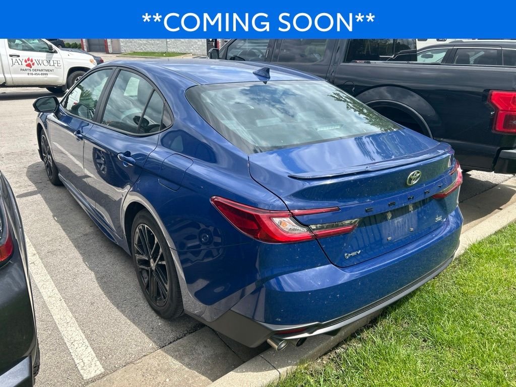 Certified Used 2025 Blue Toyota SE image 4