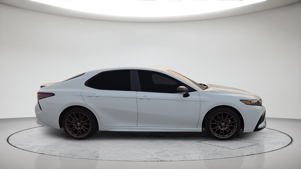 Certified Used 2024 White Toyota SE Nightshade image 3
