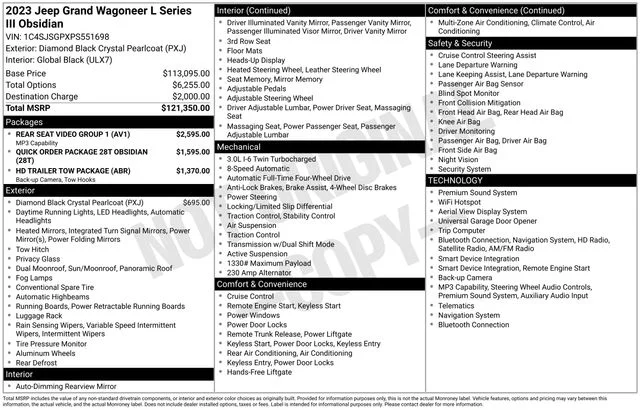 Used 2023 Black Jeep Series III image 10