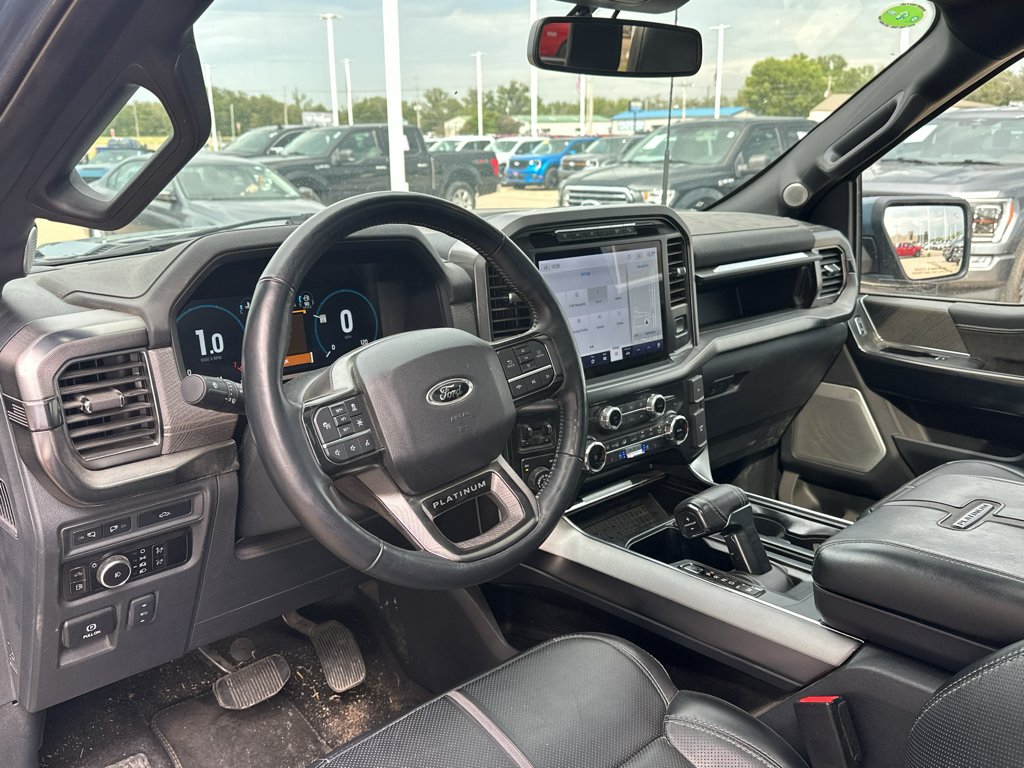 Used 2023 BLUE Ford Platinum image 2